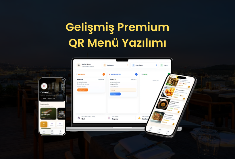 Gelişmiş QR Menü Yazılımı v1