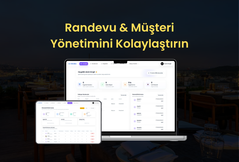 Gelişmiş Randevu ve İşletme Yönetim Scripti
