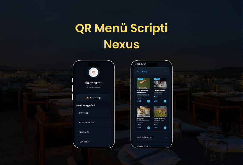 QR Menü Scripti - Nexus