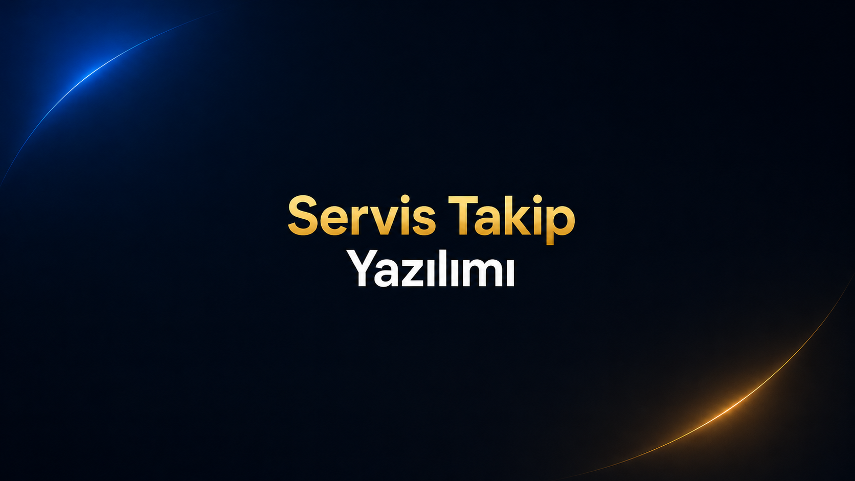 Servis Takip Yazılımı
